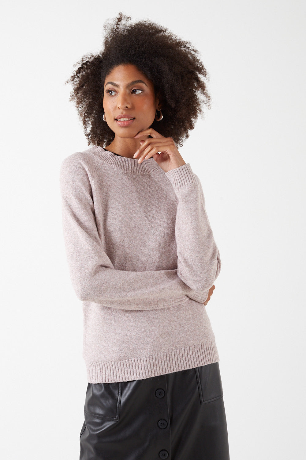 Doffy Soft Knit in Light Lilac