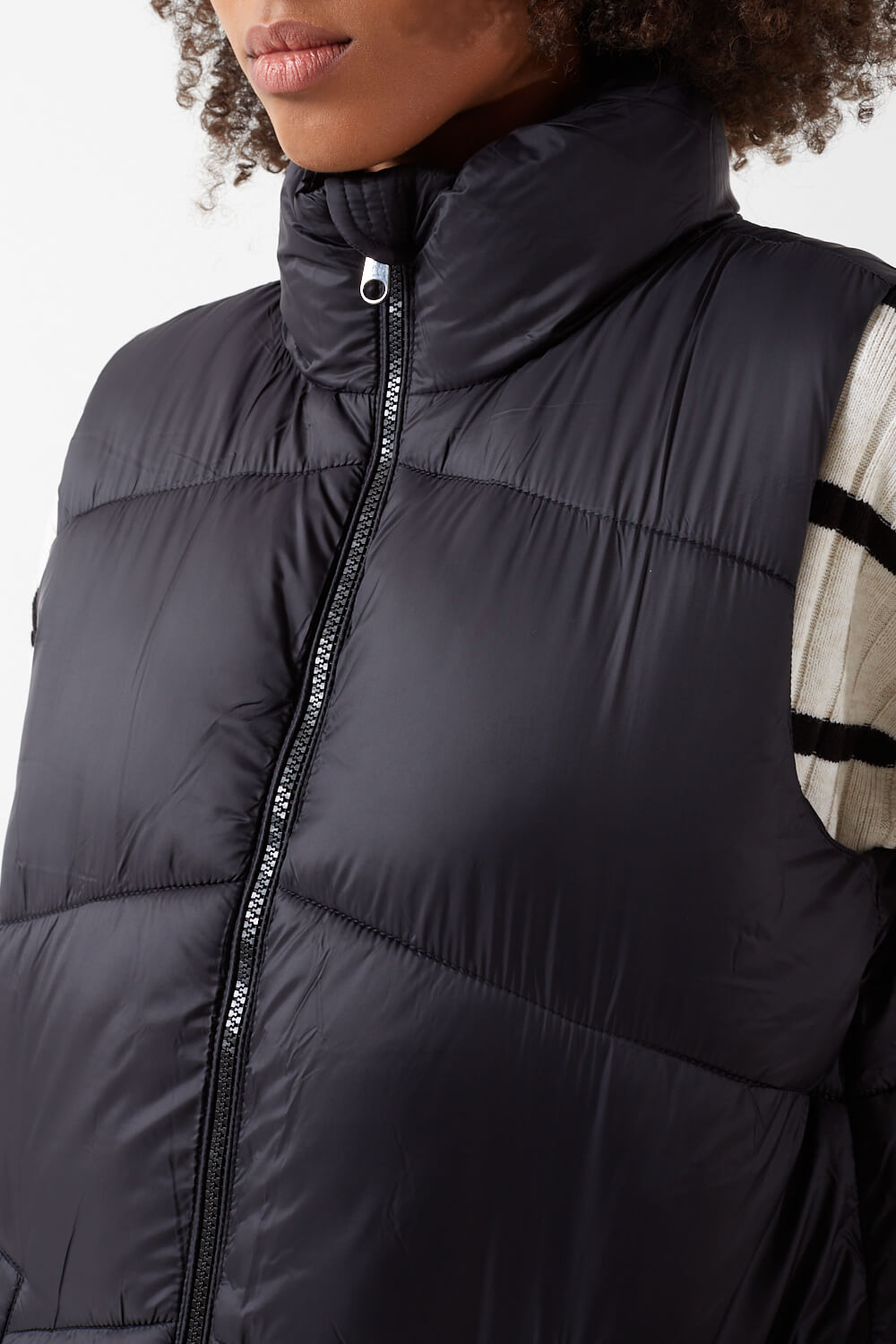 New Uppsala Padded Gilet in Black