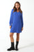 Teen LS Short Dress in Blue