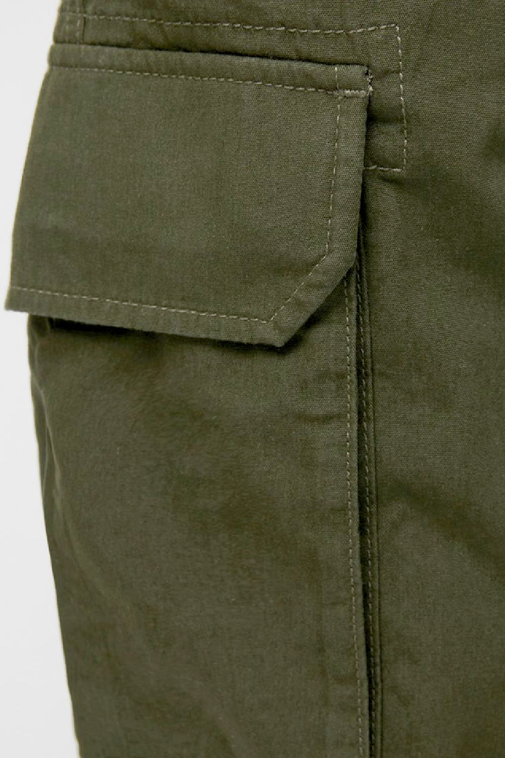 Akm Canvas Cargo Long Shorts In Forest Night