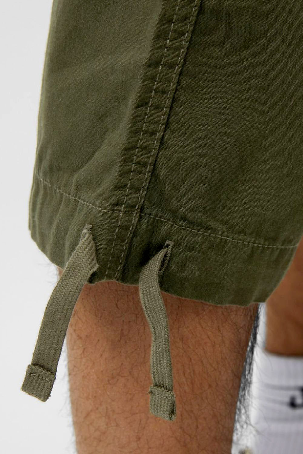 Akm Canvas Cargo Long Shorts In Forest Night