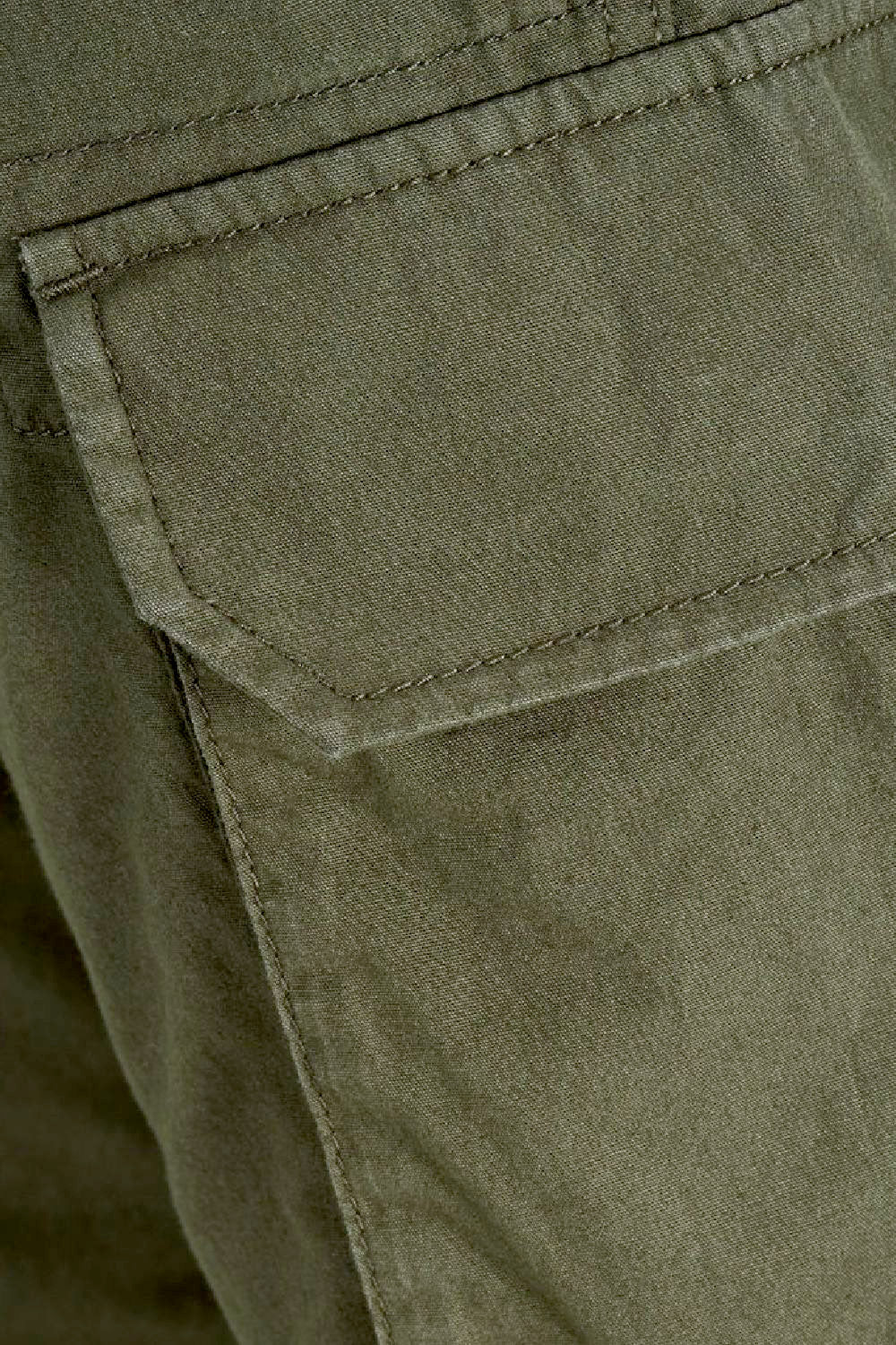 Akm Canvas Cargo Long Shorts In Forest Night