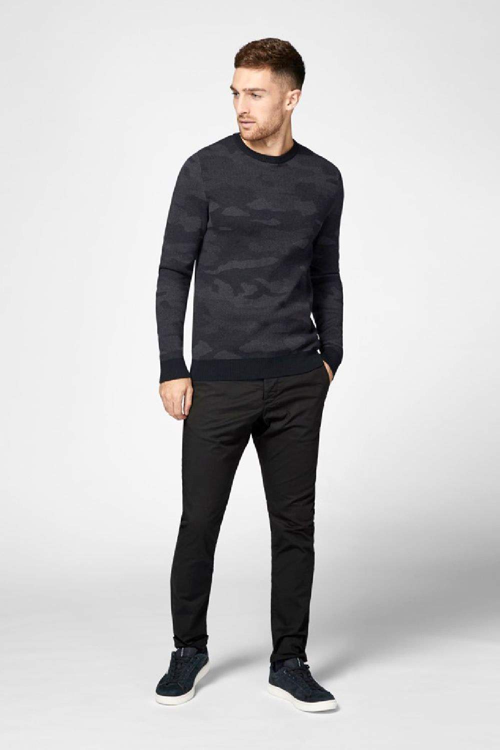 Akm Green Coins Pants He In Black