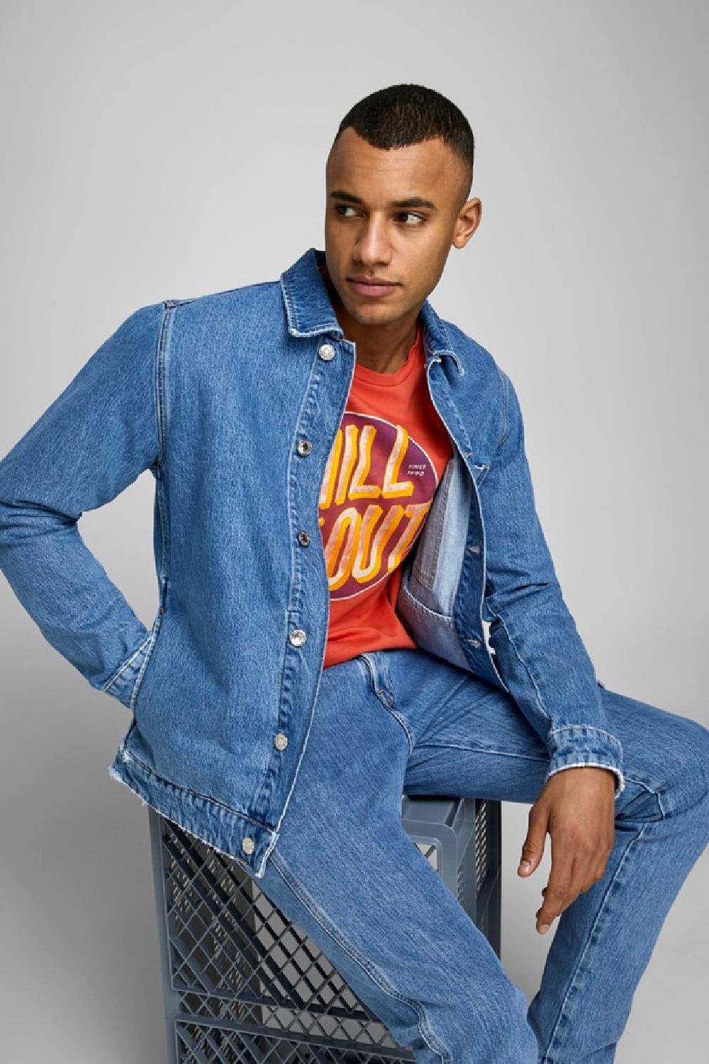 Grove Tee Ss Crew Neck In Chili