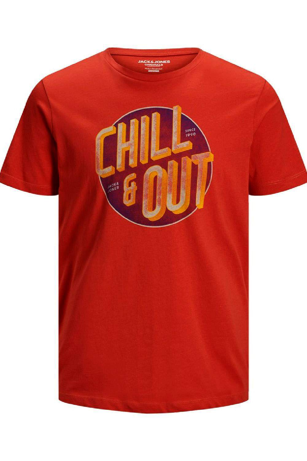 Grove Tee Ss Crew Neck In Chili