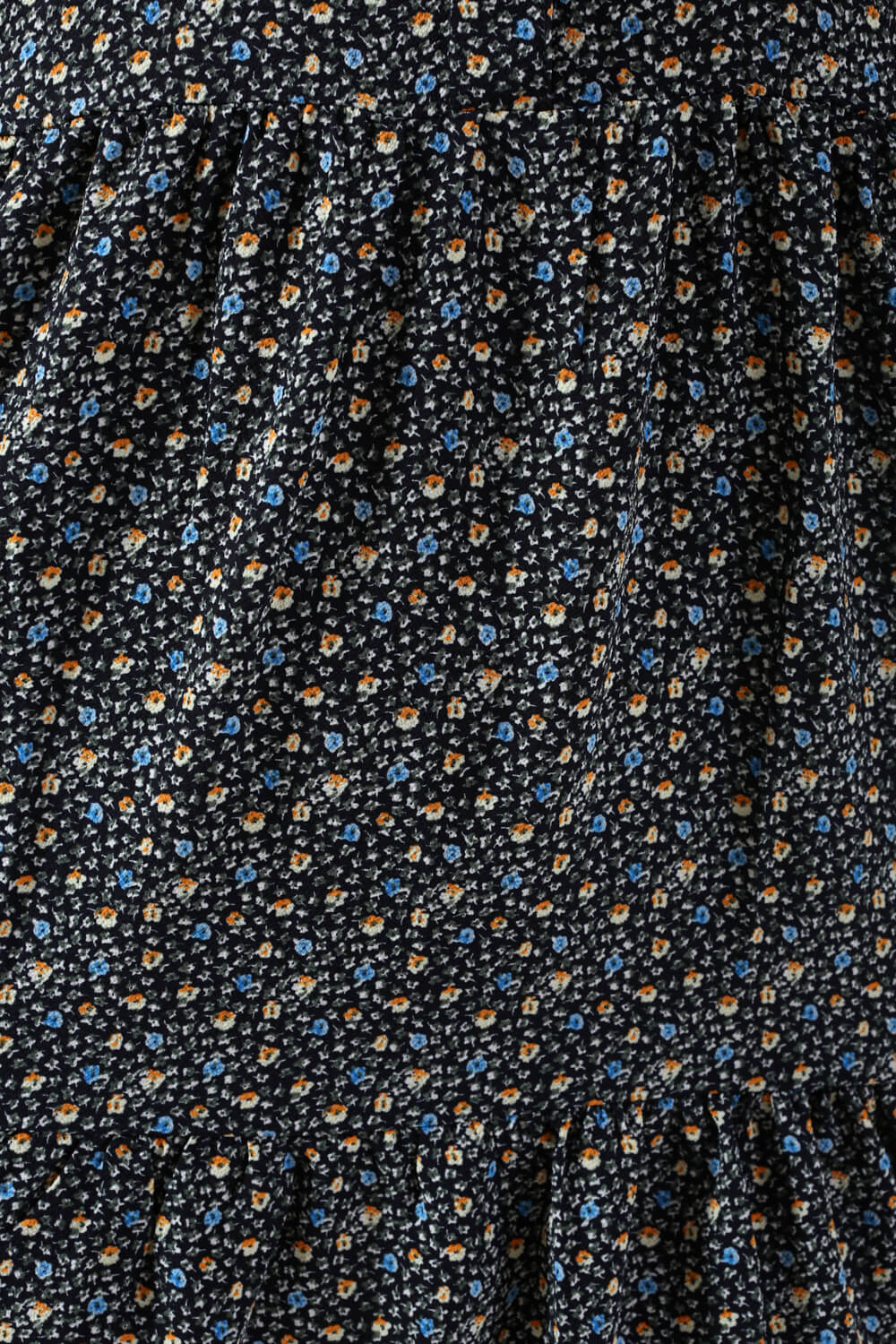 Piper Floral Print Shirt Dress in Black Spectra