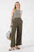Nova Wide Leg Trousers in Khaki
