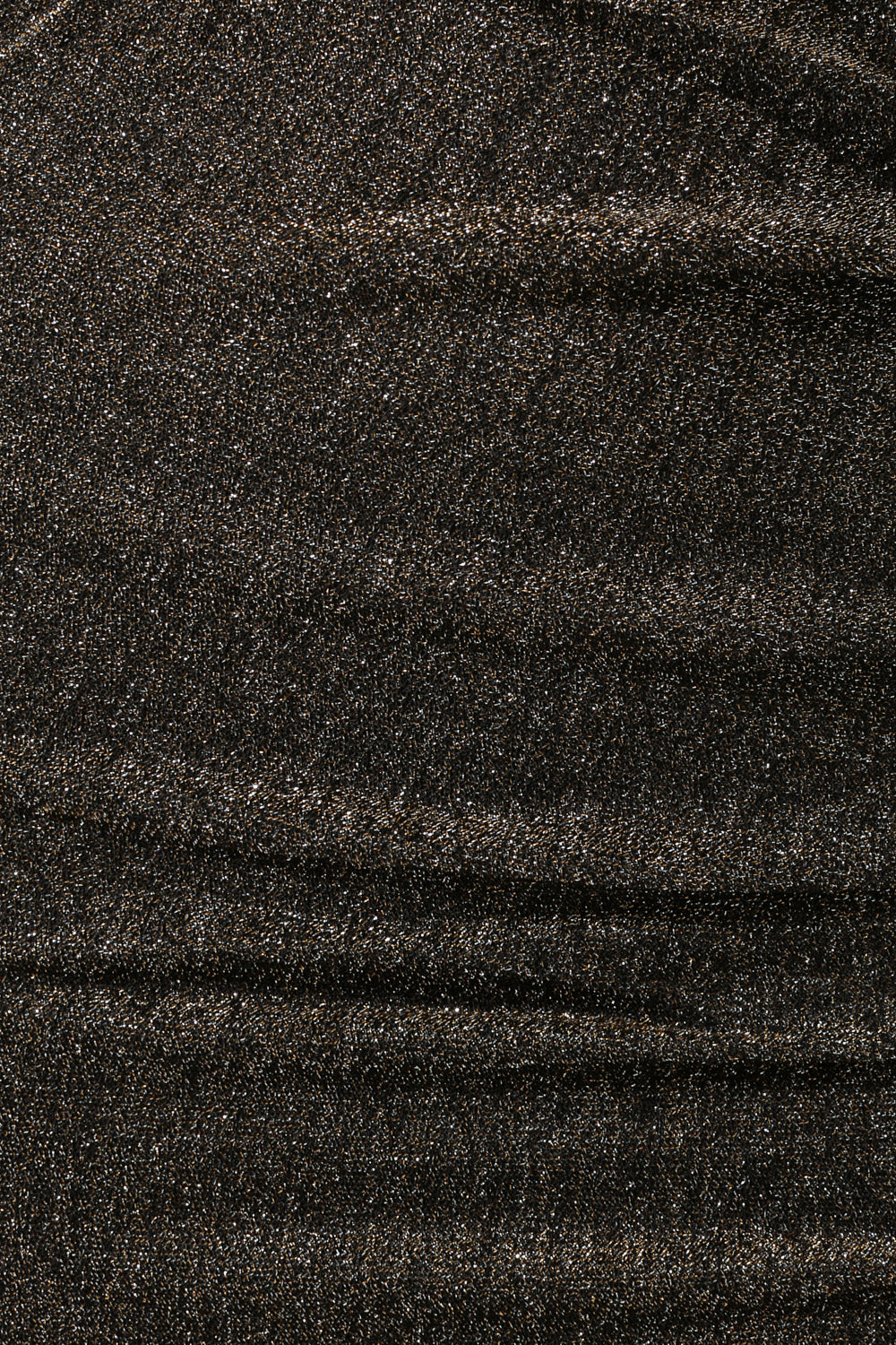 New Rich L/S Glitter Dress in Gold