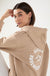 Maeve Hoodie in Beige
