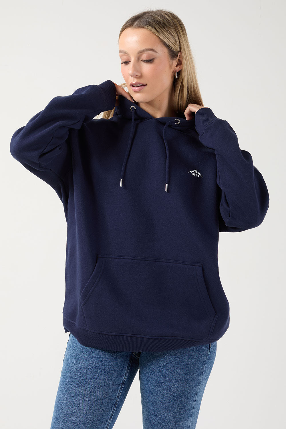 Maeve Hoodie in Navy