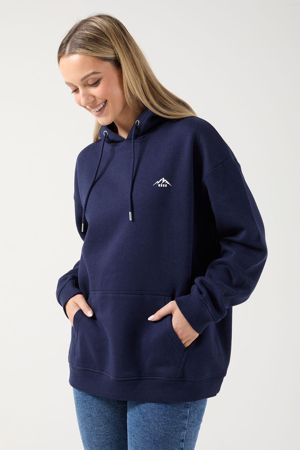Maeve Hoodie in Navy