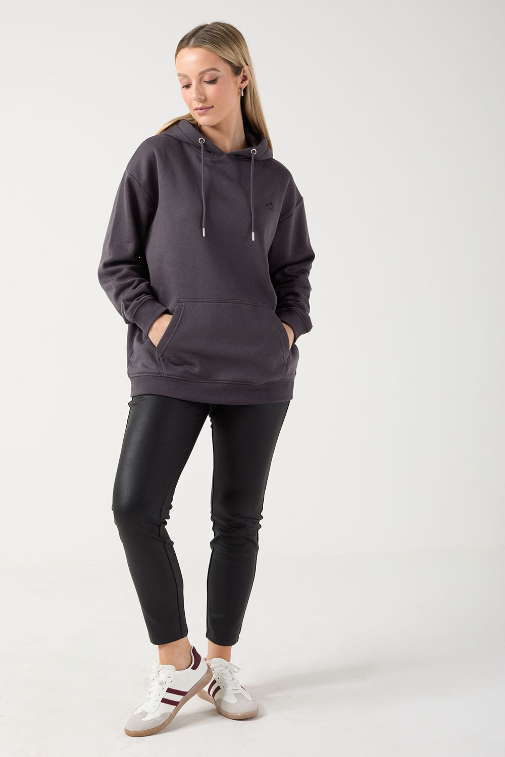 Maeve Hoodie in Slate Grey
