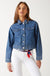 Tessie Denim Jacket in Medium Blue
