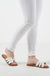 Beatriz Slip-On Flats in White