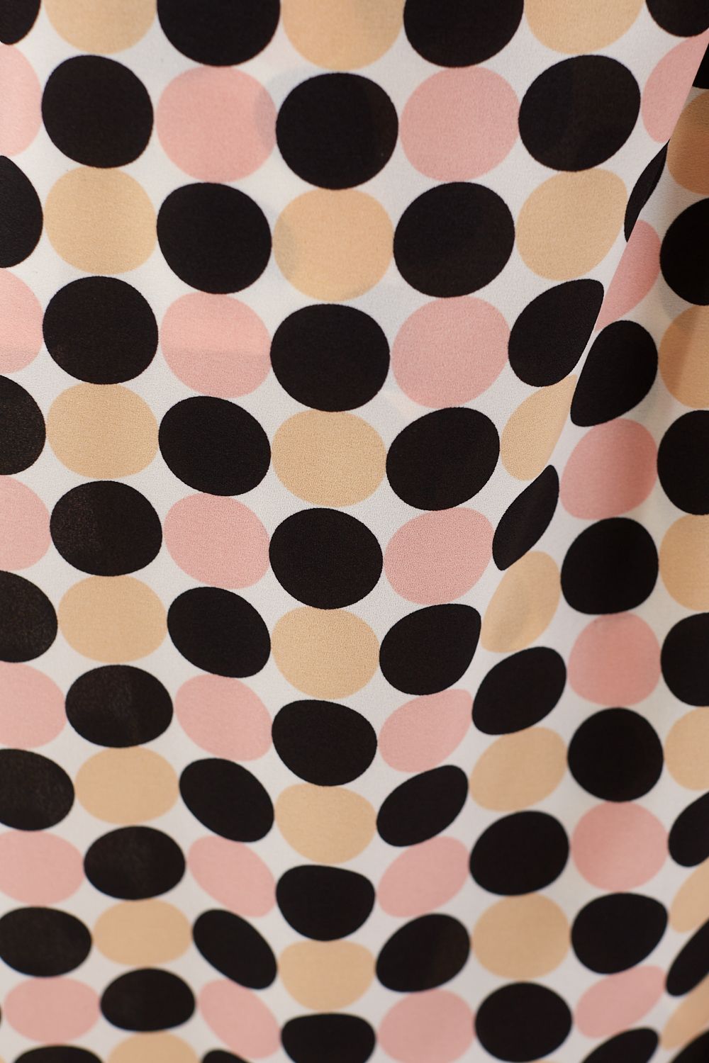 Dotty Wrap Skirt in Pink