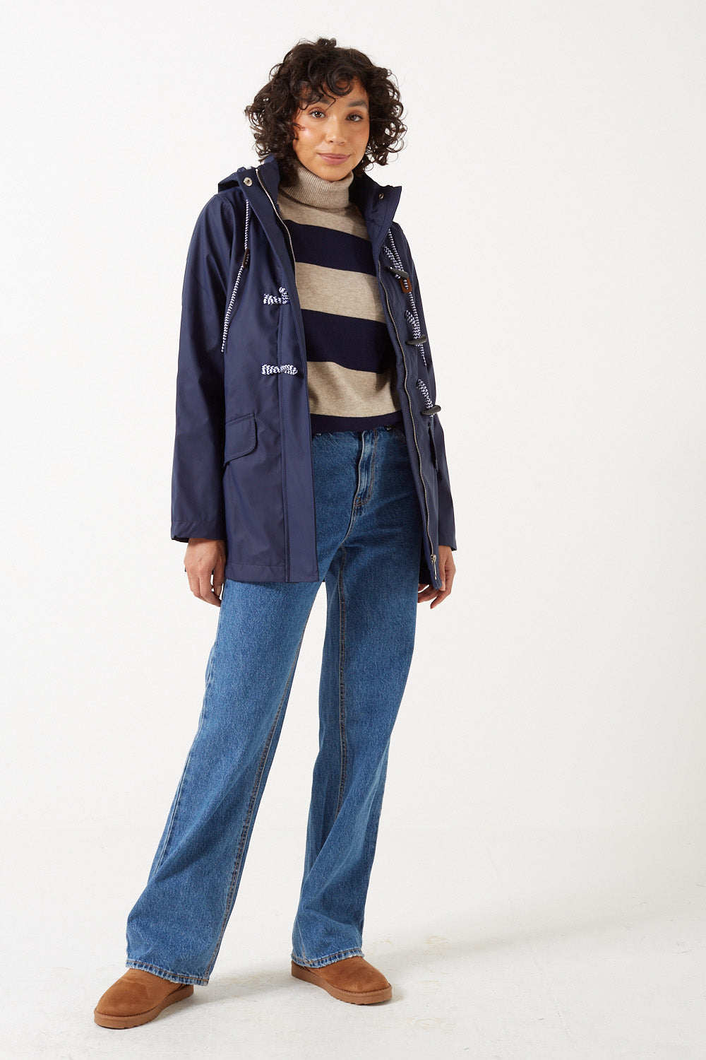 Josh Raincoat in Navy