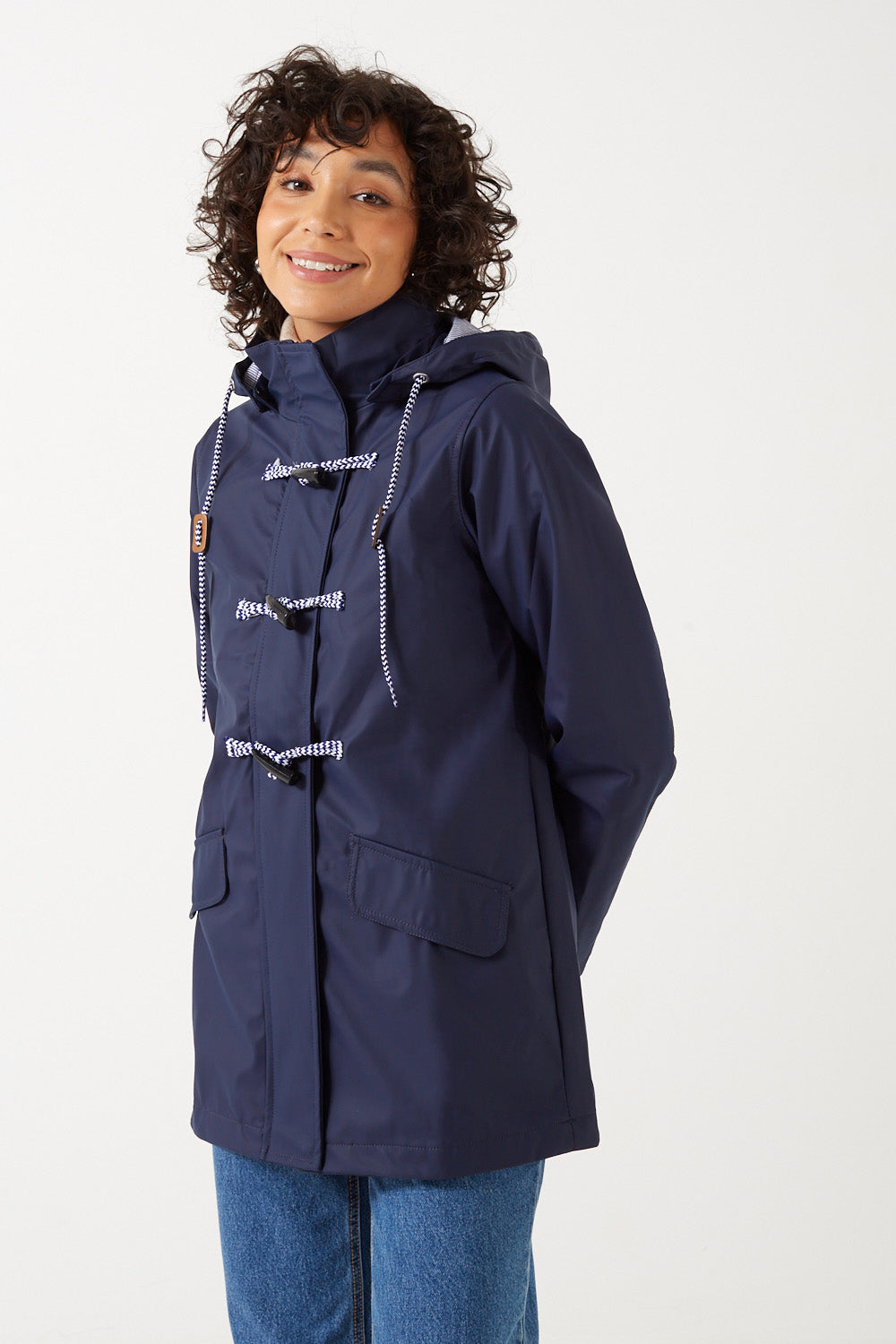 Josh Raincoat in Navy