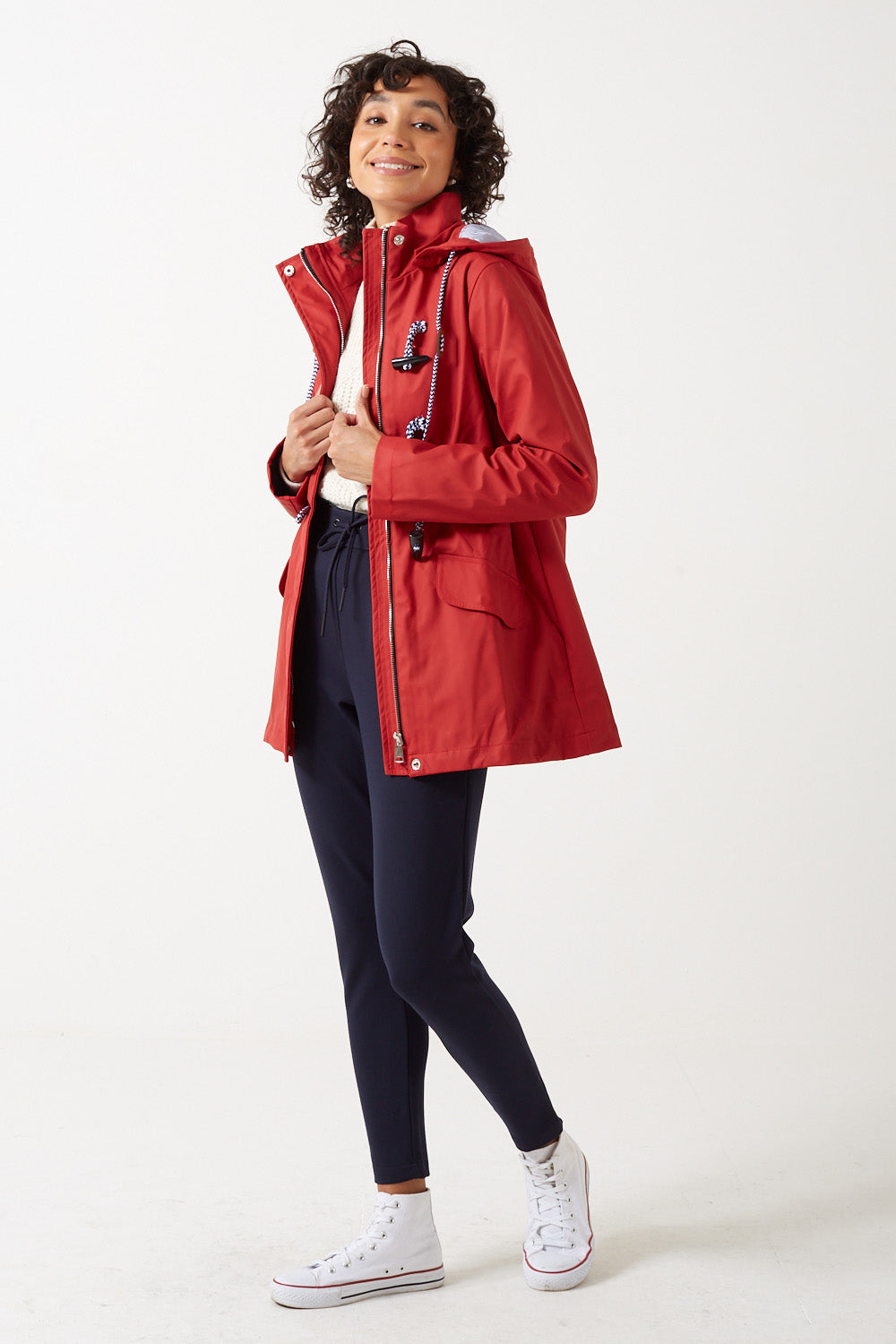 Josh Raincoat in Red