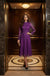 Kate Lace Midi Dress in Purple