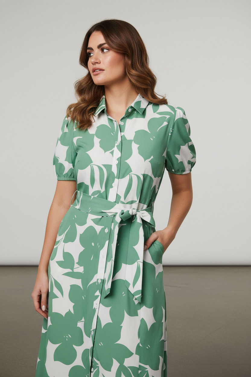 Midi Shirt Dress