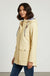 Lilly Stripe Lined Raincoat in Lemon