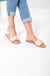Buckle Slider Sandals in Pink