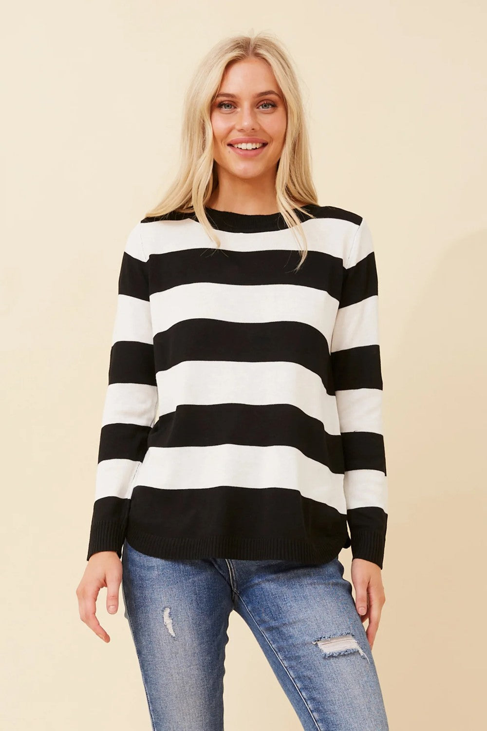 Sienna Stripe Pullover