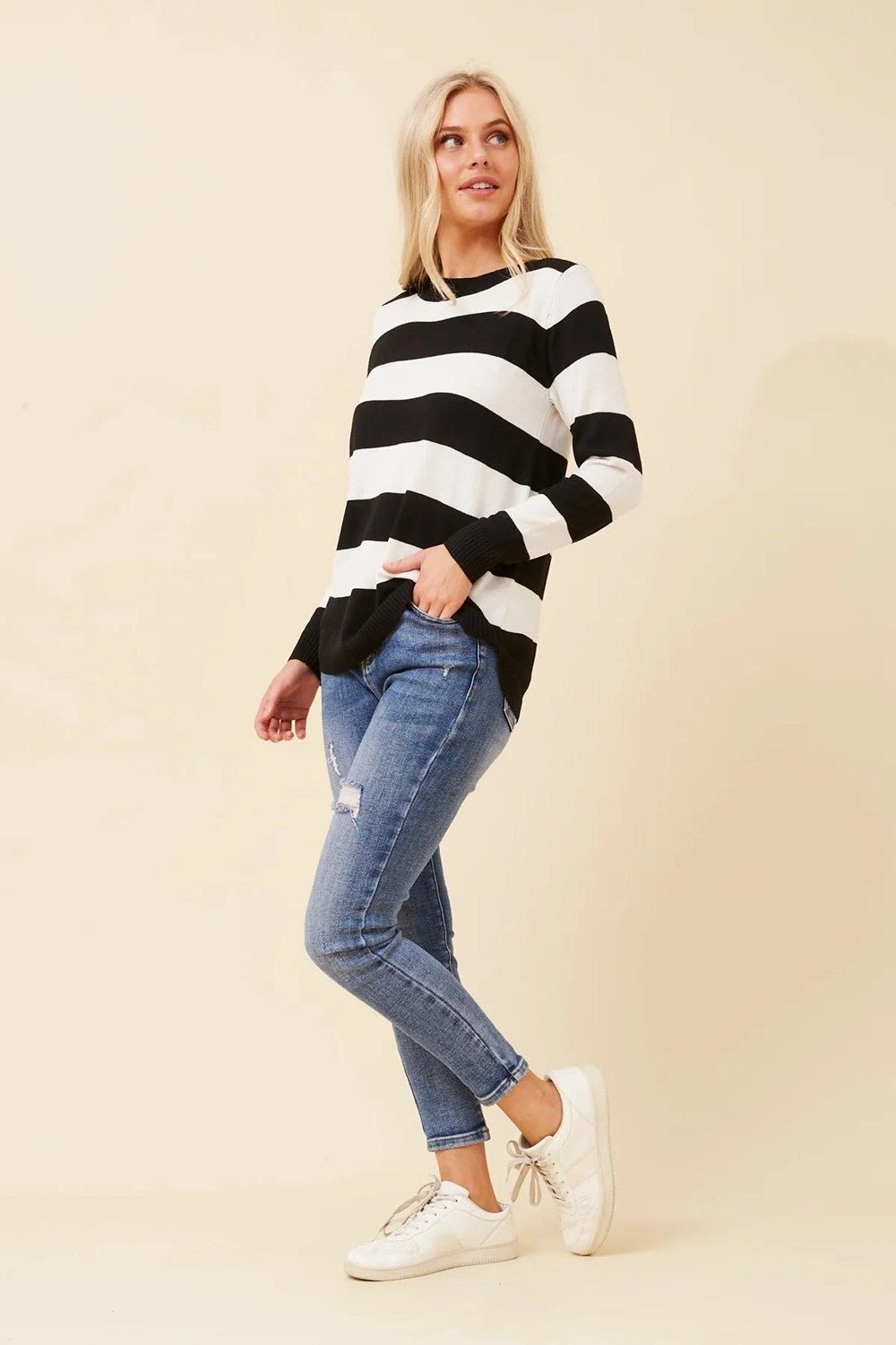 Sienna Stripe Pullover