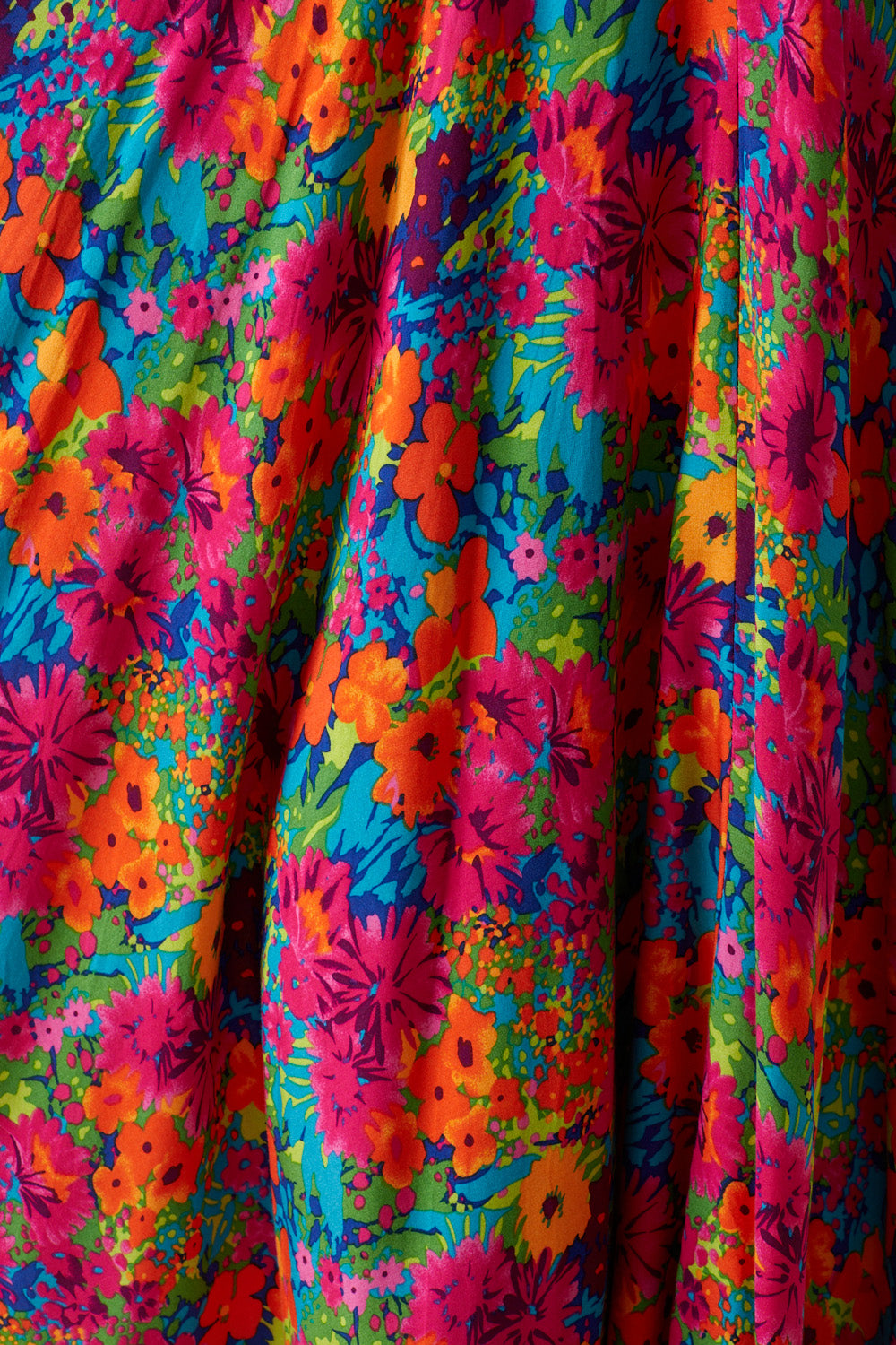 Annie Floral Print Maxi Dress in Multi