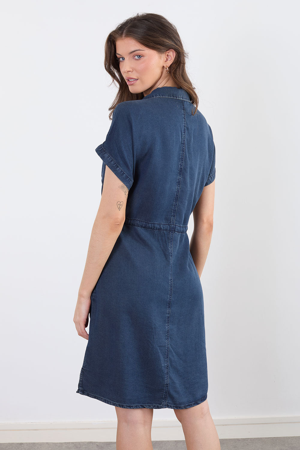 Debbie Denim Shirt Dress