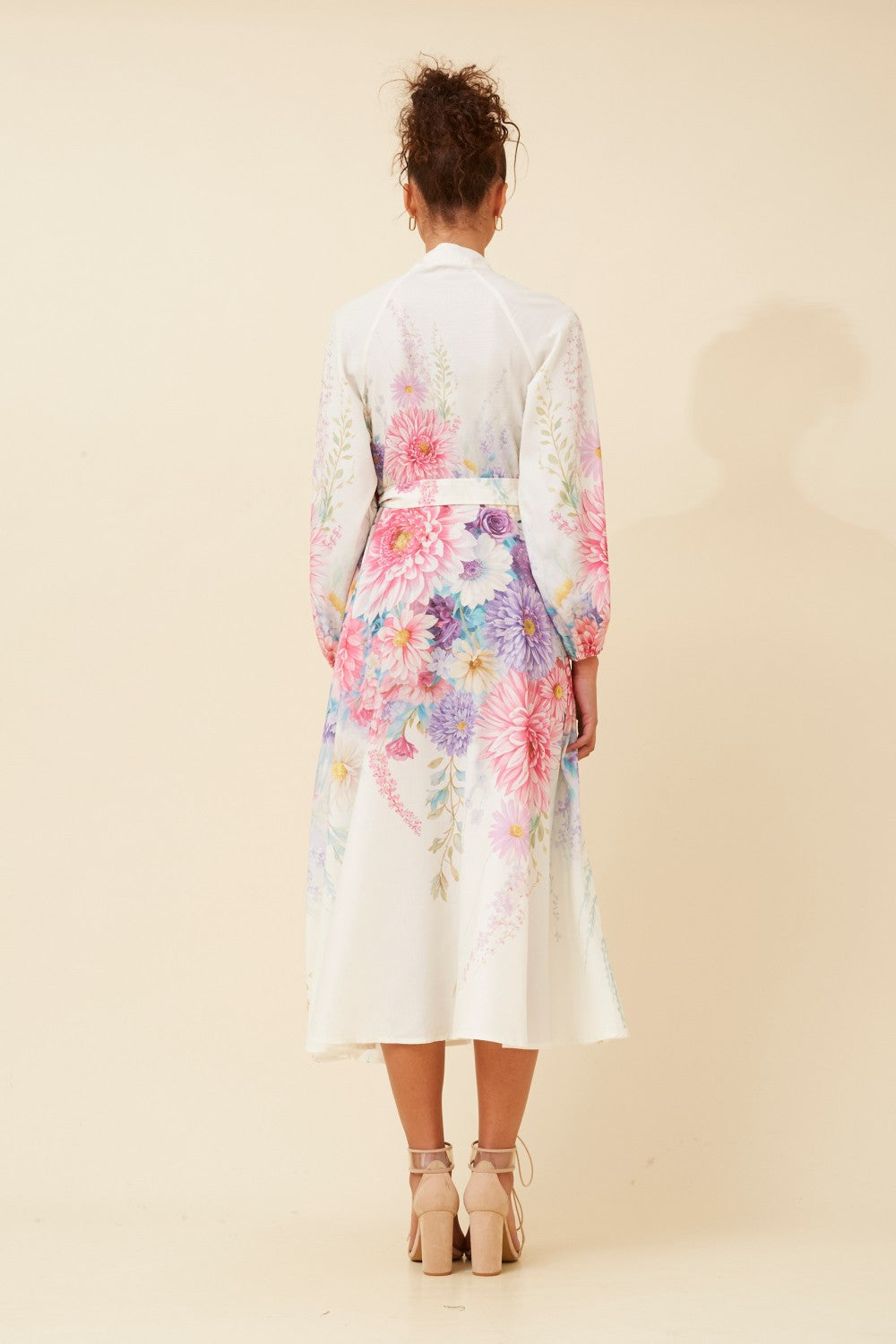 Sonny Floral Midi Occasion Dress