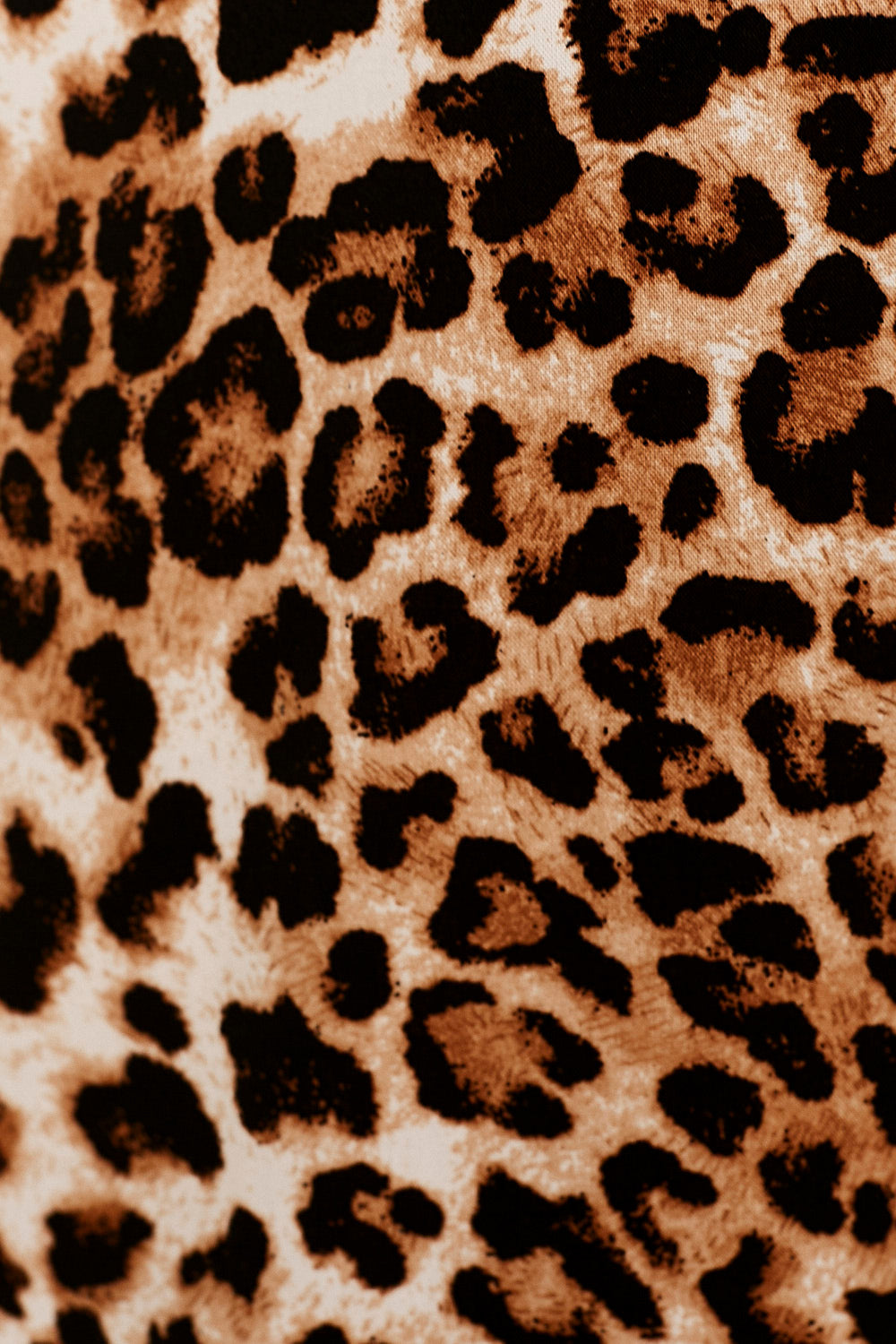 Easy Leopard Print Tank Top in Brown