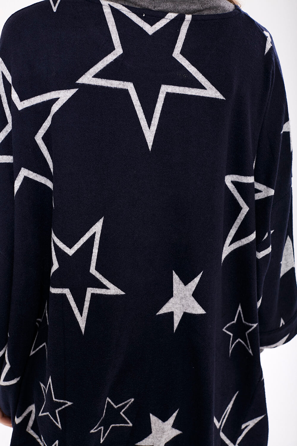 Eloise Bat Wing Top in Navy