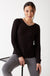 Geena Knit Pullover in Black