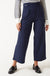Geggo Button Waist Trousers in Navy