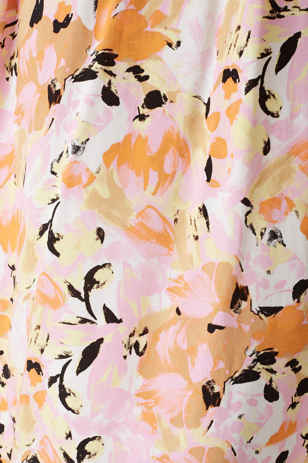 Gia Floral Print Midi Dress in Multi