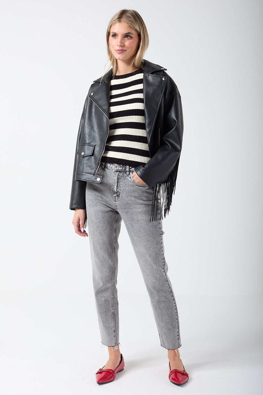 Chilli Long Sleeve Stripe Pullover