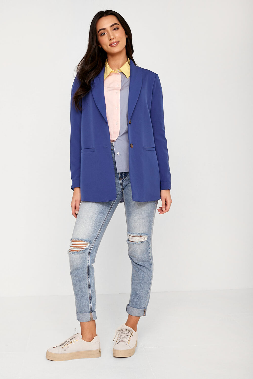 Nero Colour Block Shirt