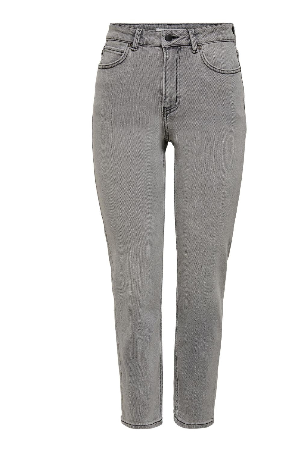 Kiya High Waist Jeans in Grey