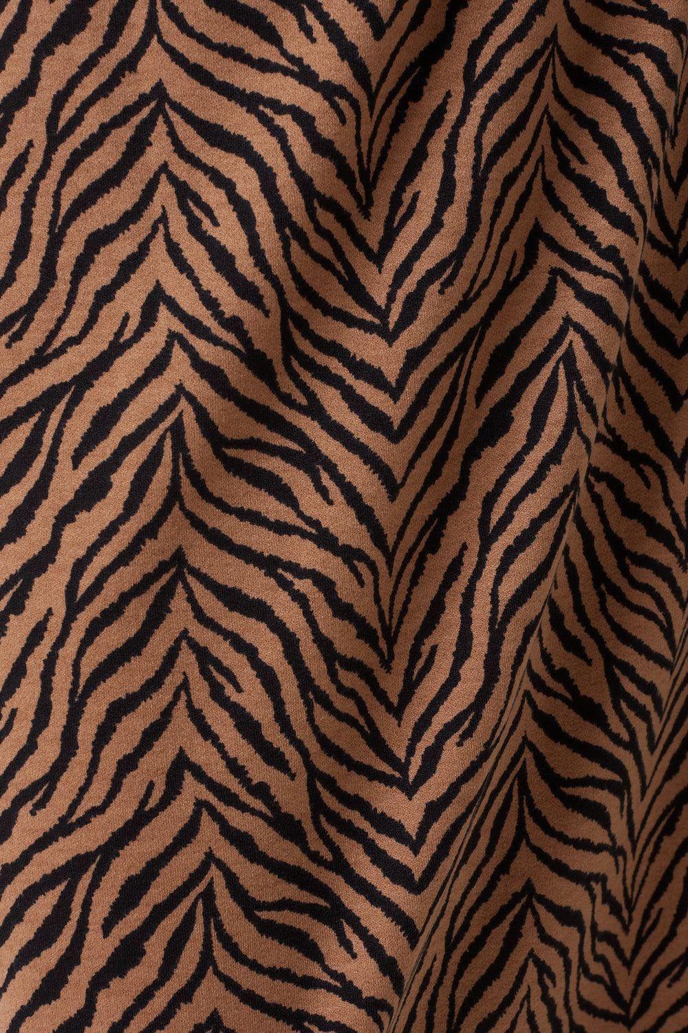 Kamilla Midi Skirt in Zebra Print