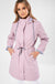 Lilly Drawstring Rain Jacket in Lilac