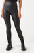 Alvia High Waisted Biker Leggings in Black