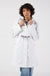 Lilly Drawstring Rain Jacket in White