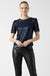 Ruby Sequin Top in Navy