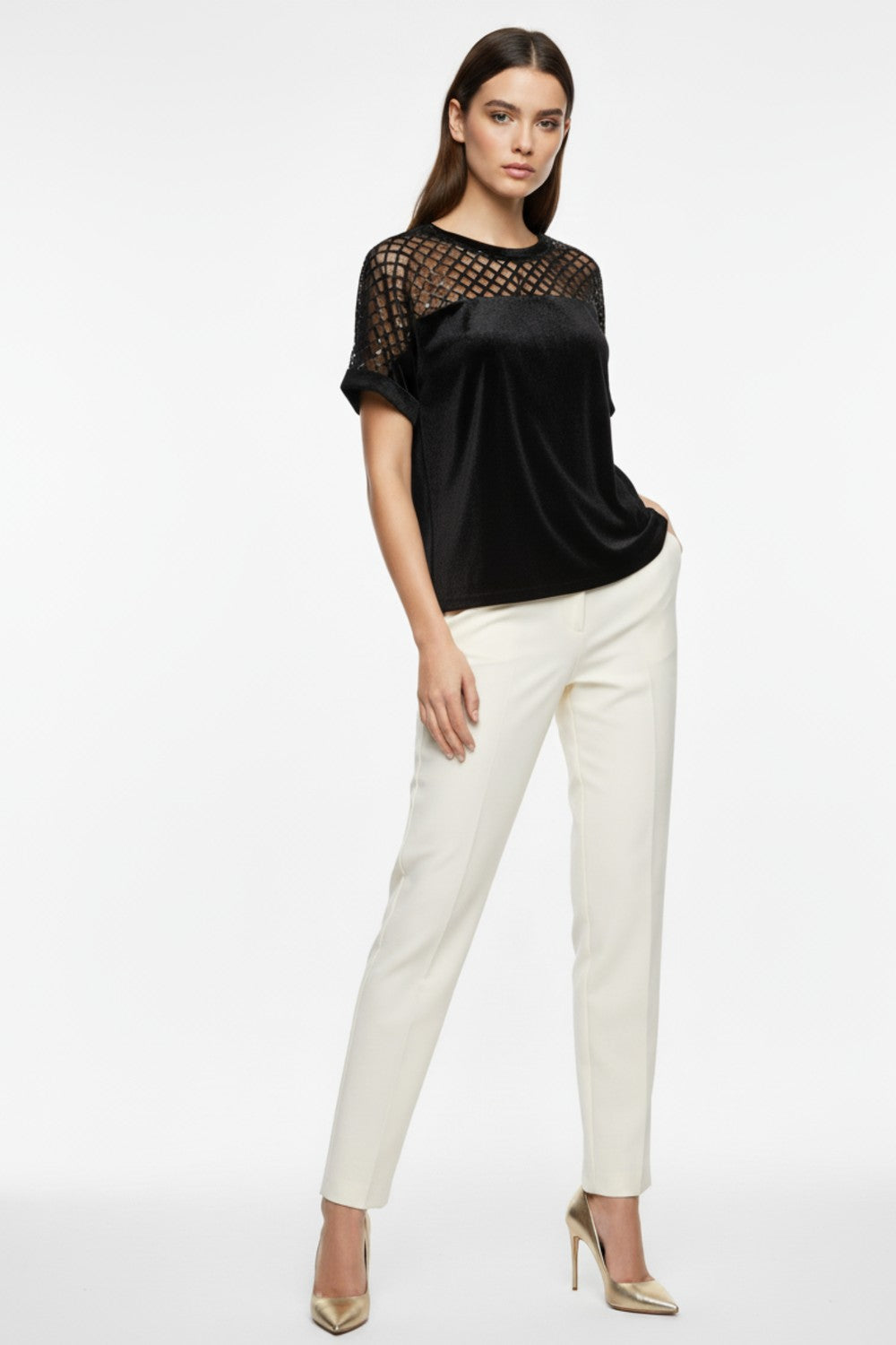 Ella Blouse in Black
