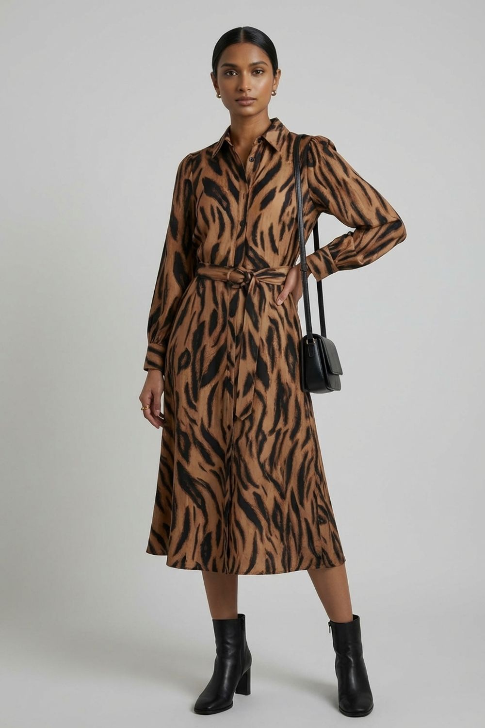 Carla Midi Shirt Dress