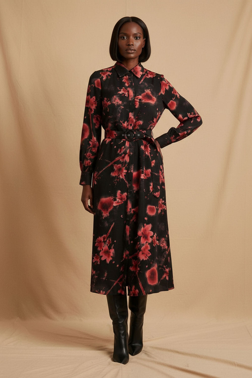 Geneva Midi Shirt Dress