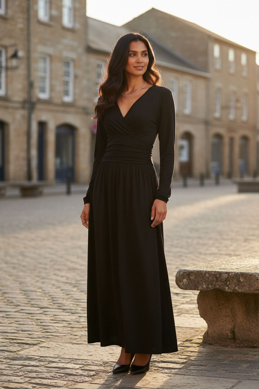 Long Sleeve Maxi Dress