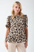 Monica Leopard Print Top