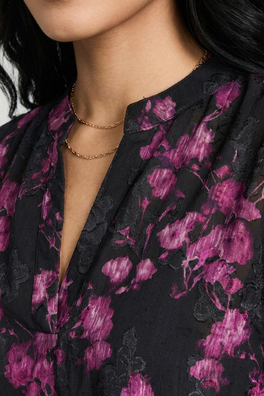 Gemma Floral Blouse in Pink